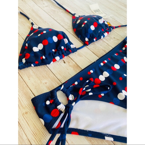 🔆 Billabong USA Circles Bikini - Picture 3 of 11